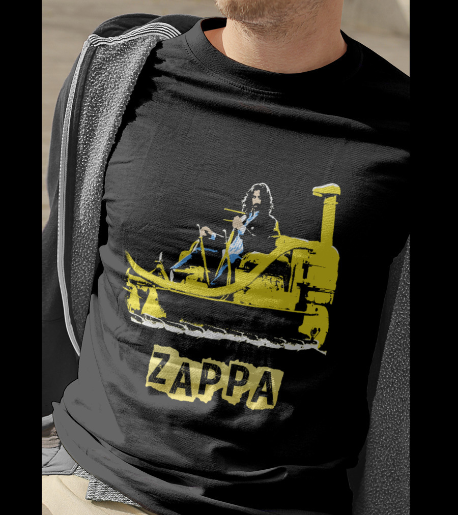 Zappa Bulldozer Yellow T-Shirt