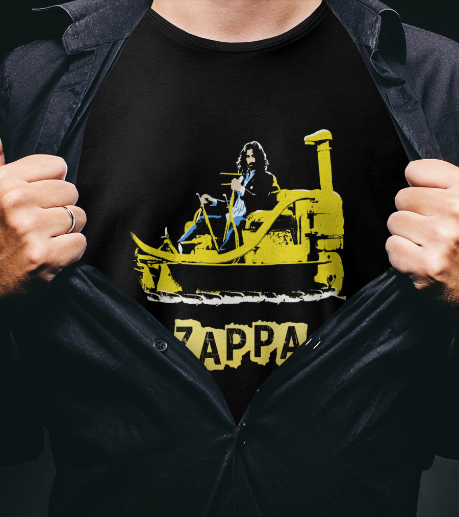 Zappa Bulldozer Yellow T-Shirt