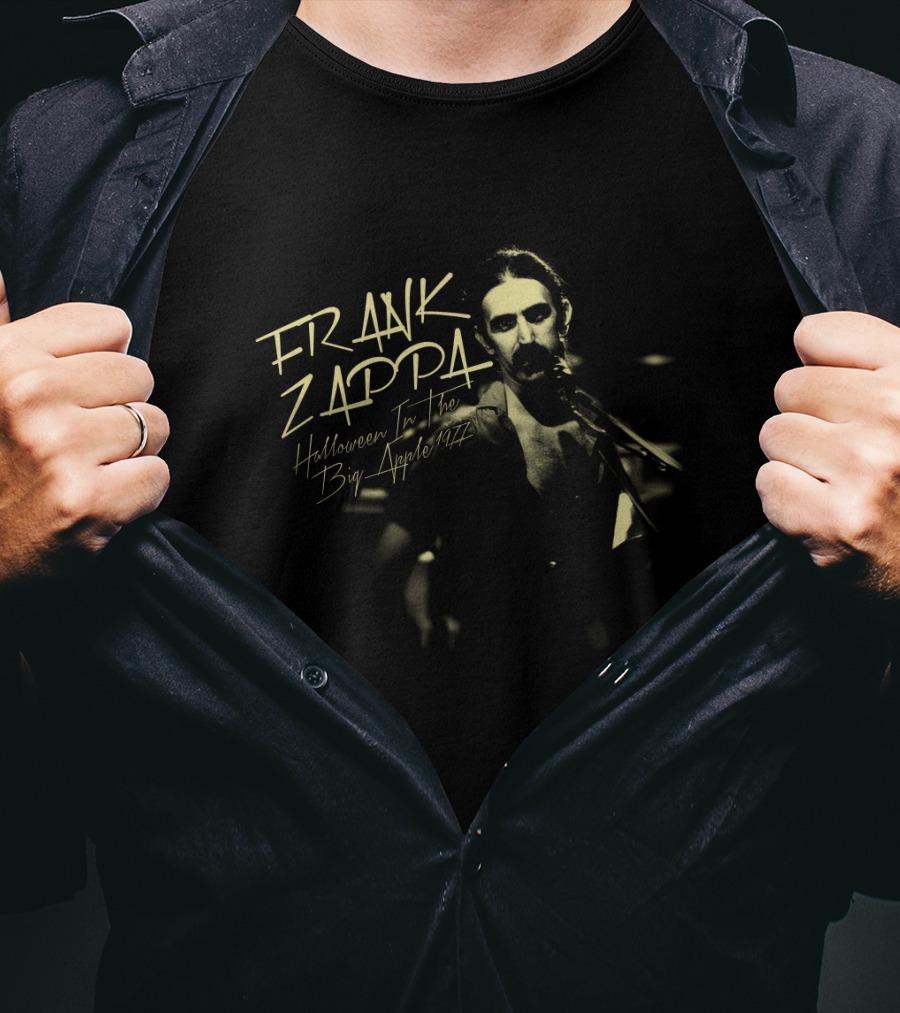 Frank Zappa Halloween In The Big Apple 1977 T-Shirt