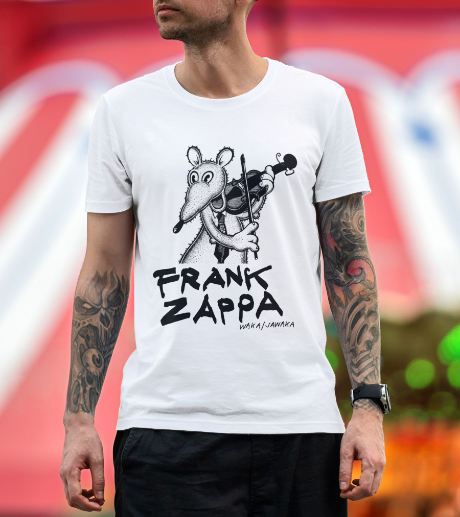 Frank Zappa Waka/Jawaka Violin Mouse T-Shirt