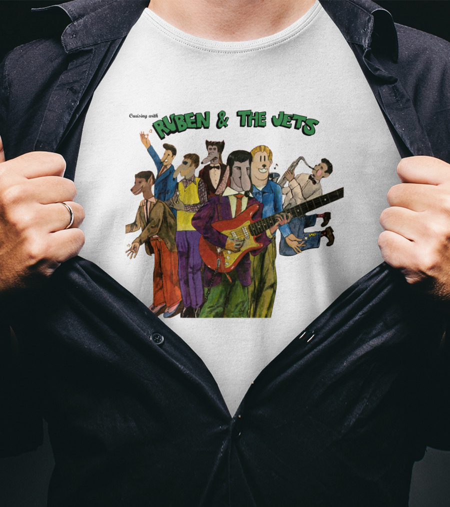 Cruising With Ruben & The Jets Band Illustration Tmoi T-Shirt