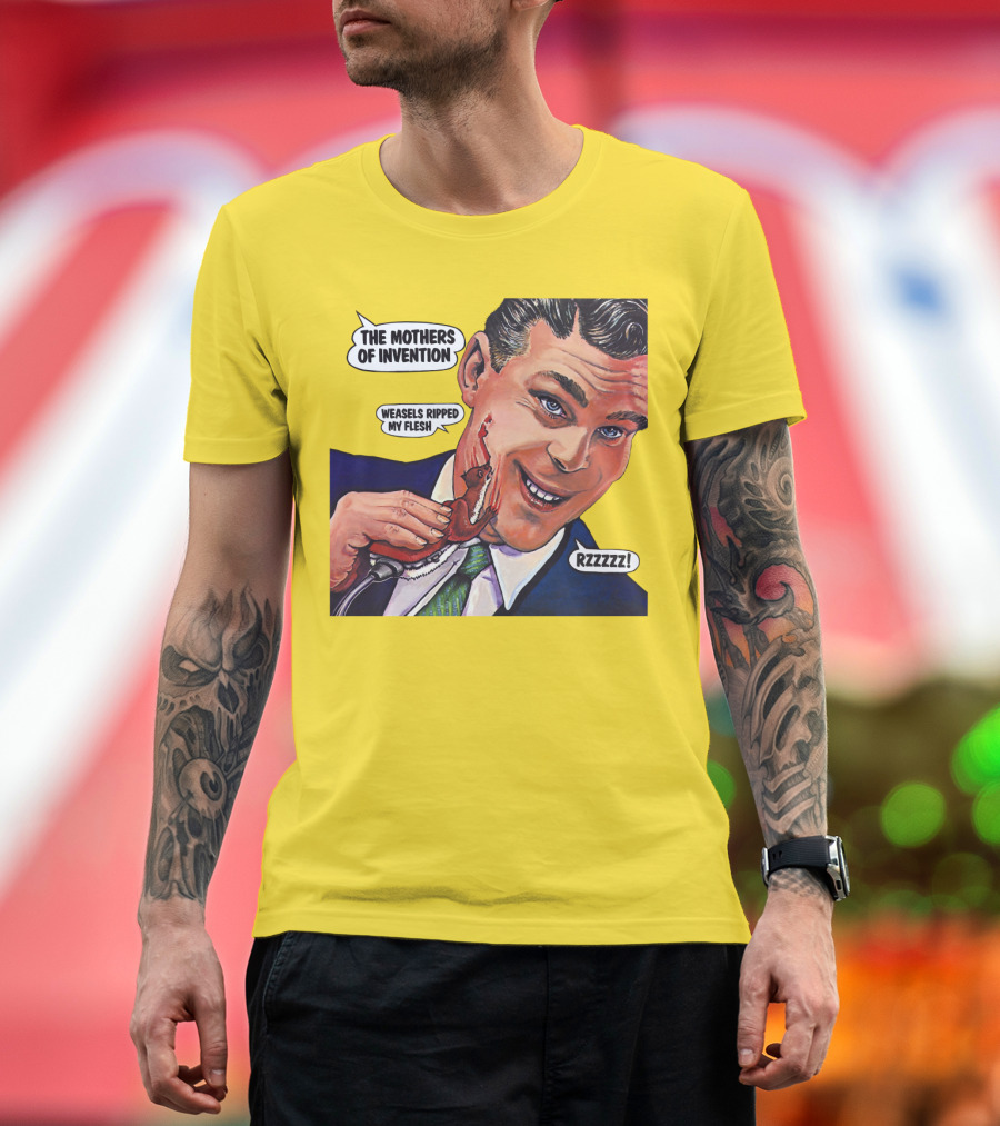The Mothers Of Invention Weasels Ripped My Flesh Rzzzzz! Tmoi T-Shirt