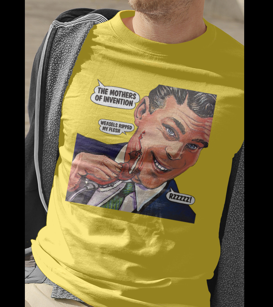 The Mothers Of Invention Weasels Ripped My Flesh Rzzzzz! Tmoi T-Shirt