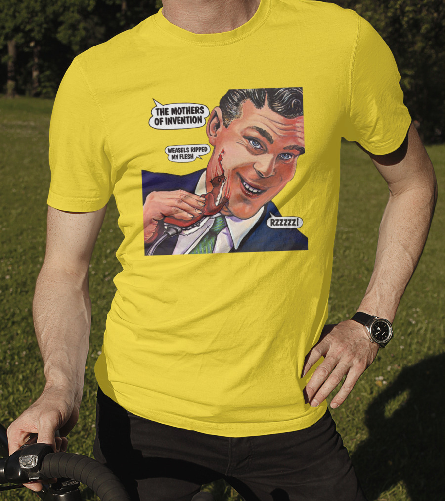 The Mothers Of Invention Weasels Ripped My Flesh Rzzzzz! Tmoi T-Shirt
