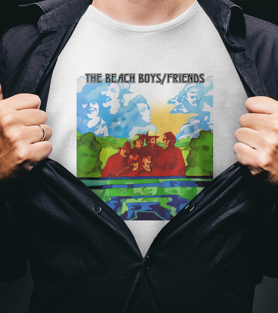 The Beach Boys Friends Album Cover Art T-Shirt