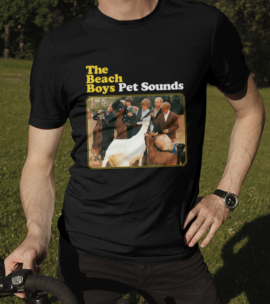 The Beach Boys Pet Sounds Album Cover Goat Farm Scene T-Shirt