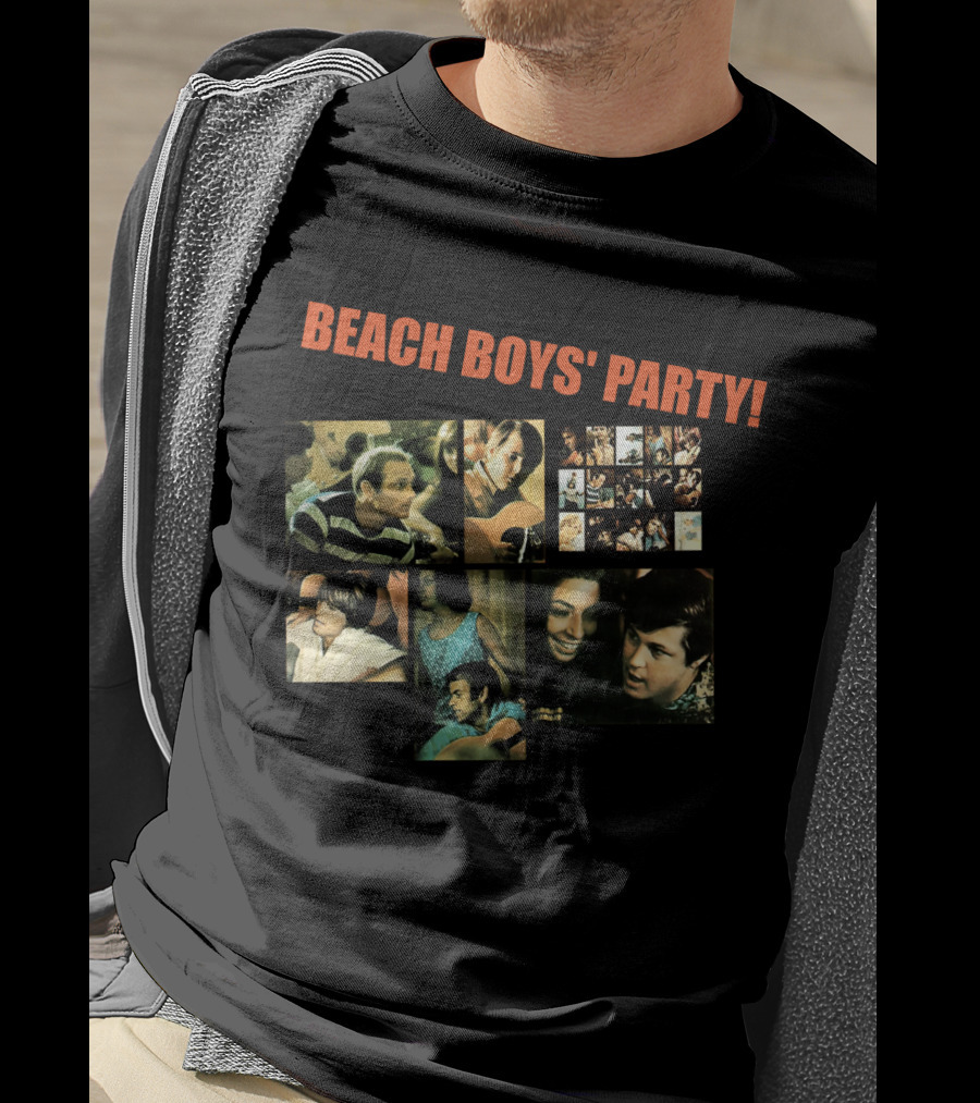 Beach Boys' Party! Album Collage Retro Theme Tbb T-Shirt