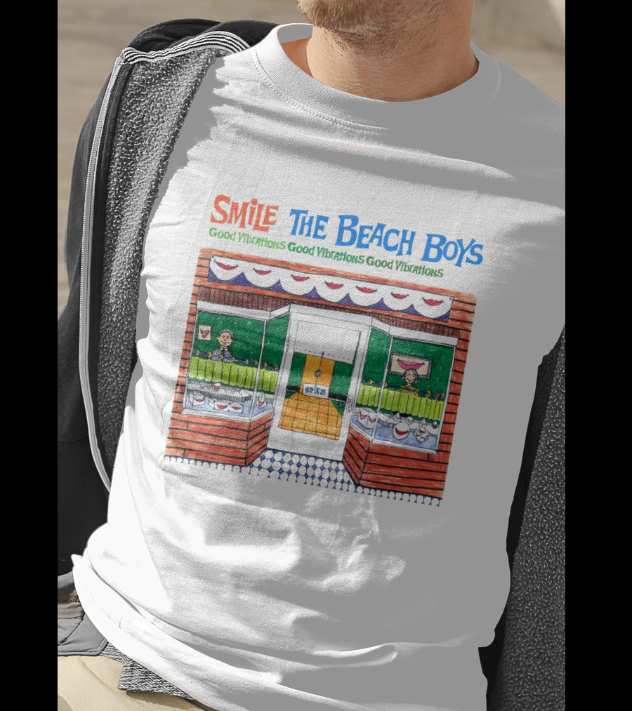 Smile The Beach Boys Good Vibrations T-Shirt