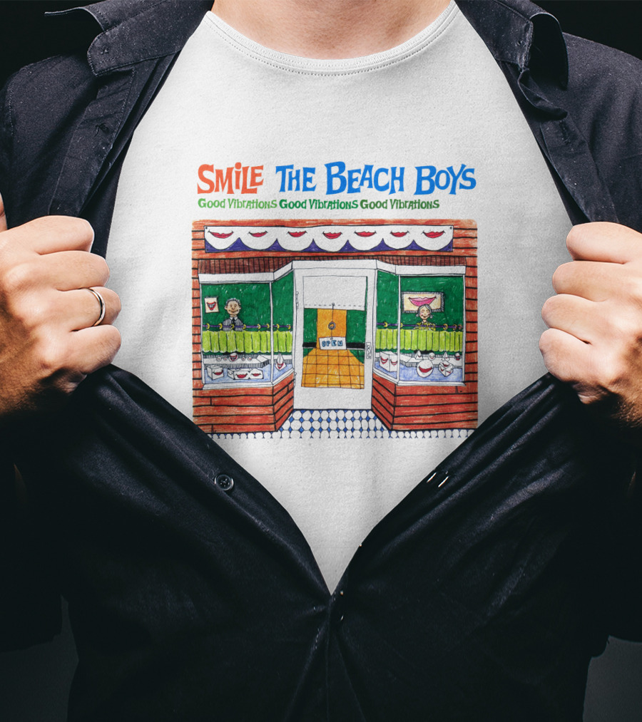 Smile The Beach Boys Good Vibrations T-Shirt