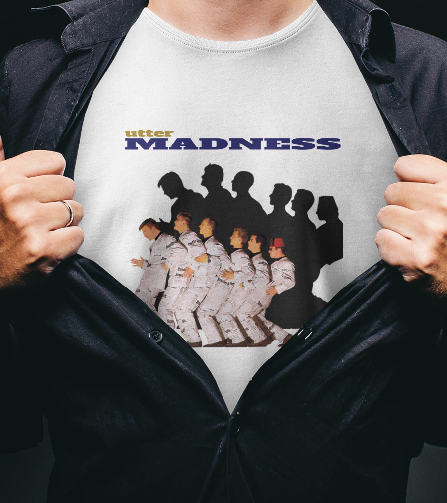 Utter Madness Silhouettes And Dancing Men T-Shirt