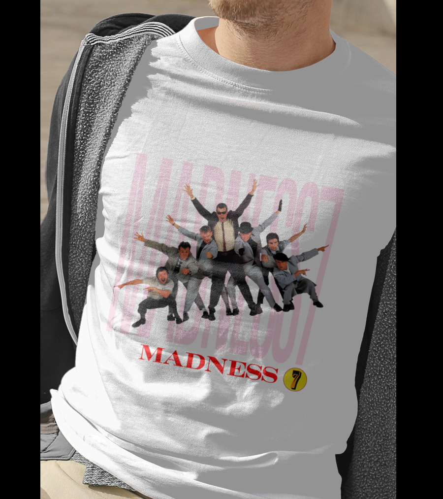 Madness 7 Band Group Pose T-Shirt