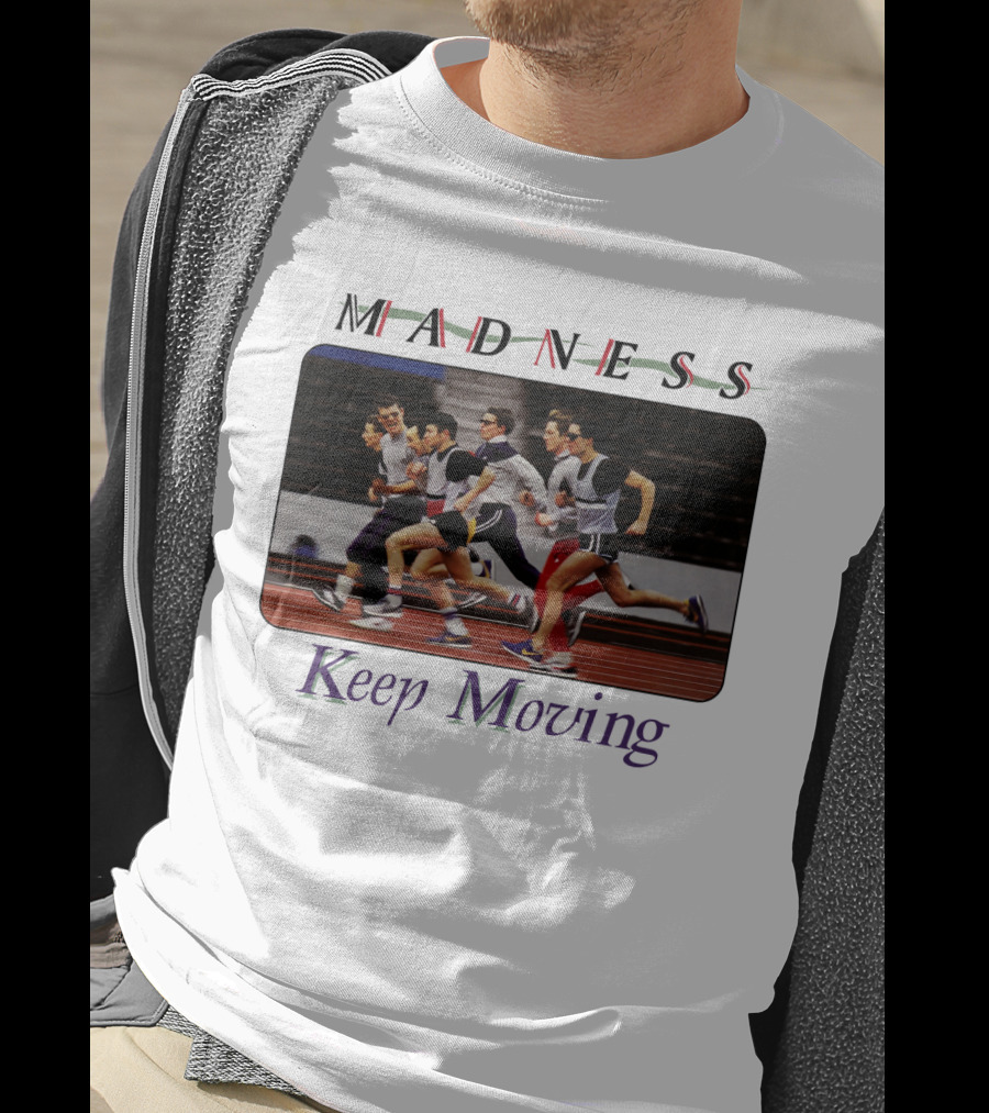 Madness Keep Moving Running Team 1983 Album Cover T-Shirt