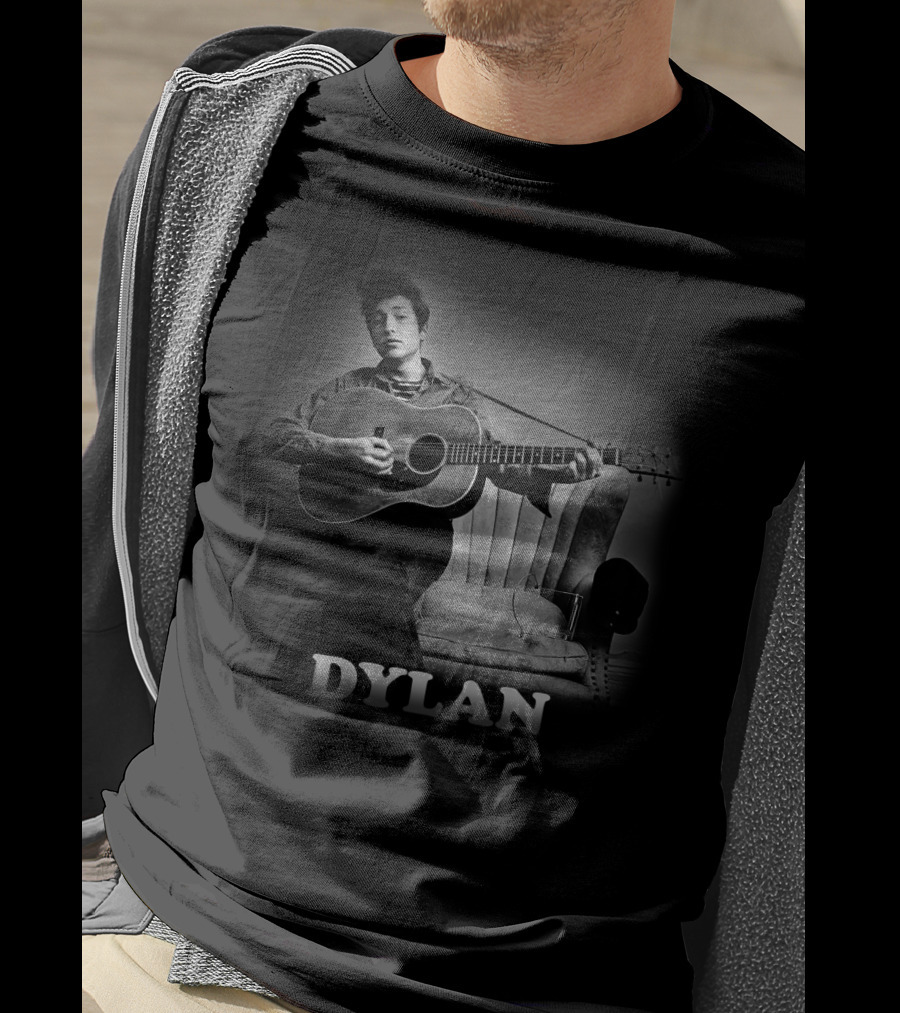 Dylan Acoustic Guitar Session T-Shirt