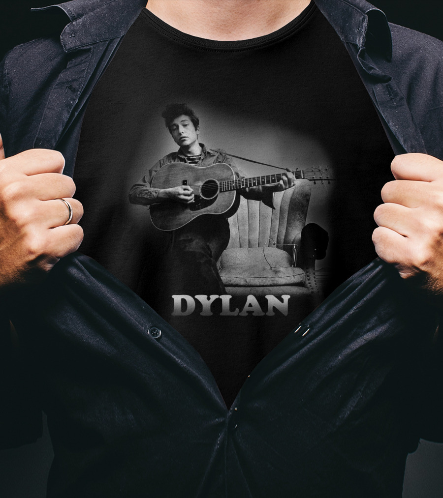 Dylan Acoustic Guitar Session T-Shirt
