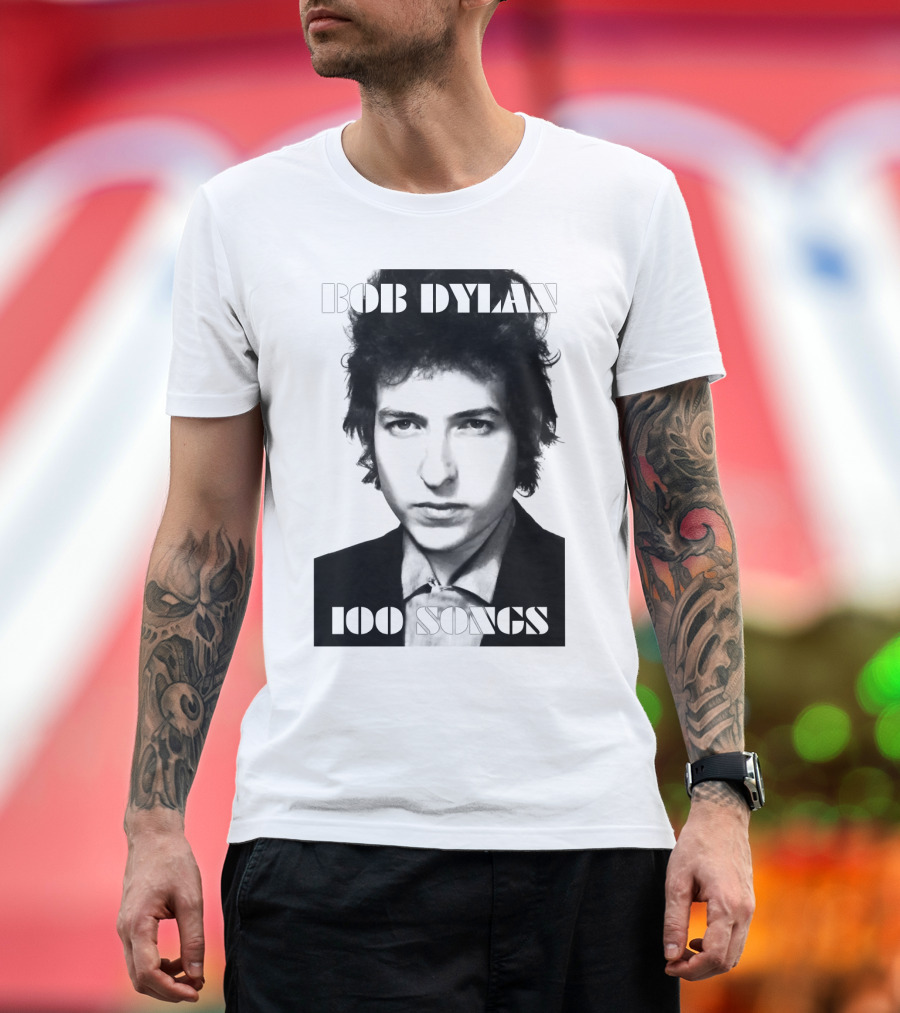 Bob Dylan 100 Songs T-Shirt