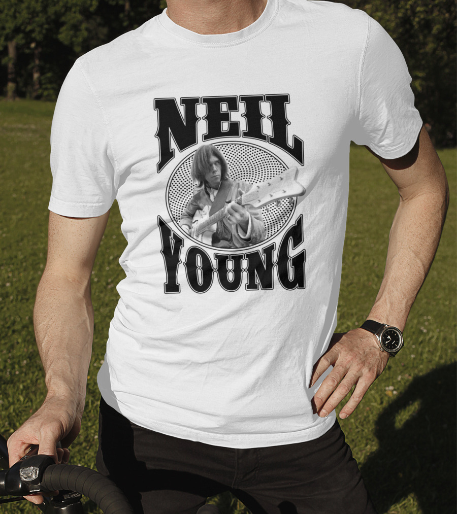 Neil Young Music Icon Vintage Style T-Shirt
