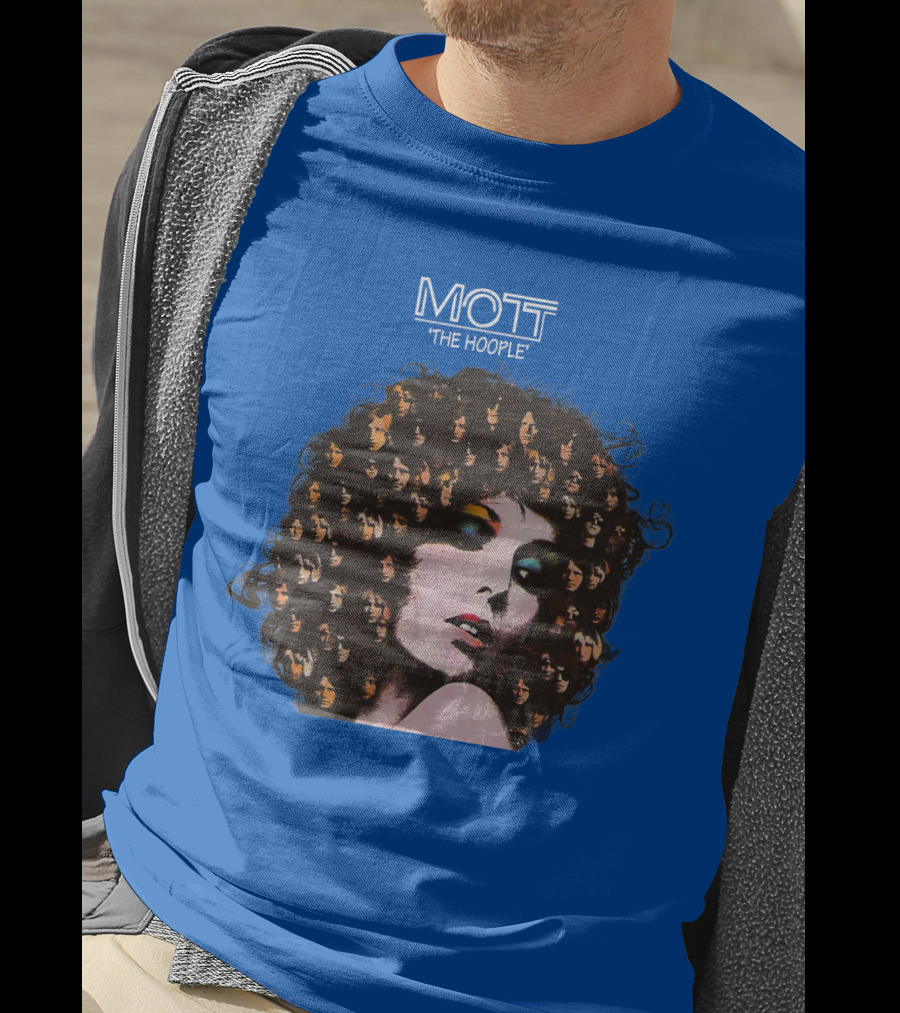 Mott The Hoople Vintage Band Collage T-Shirt