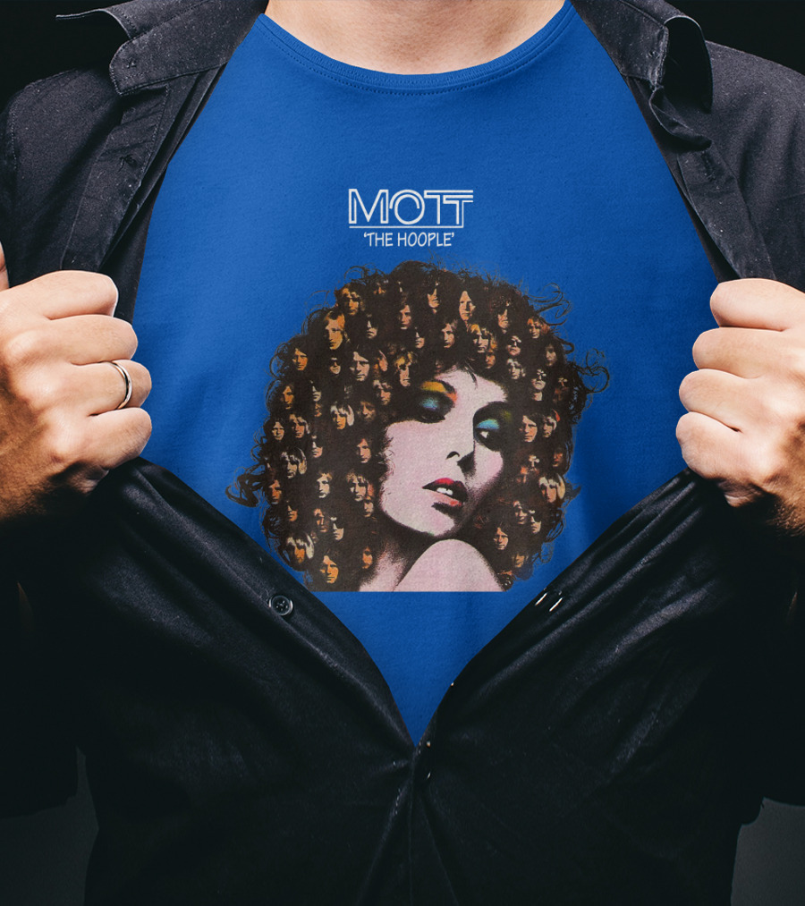 Mott The Hoople Vintage Band Collage T-Shirt