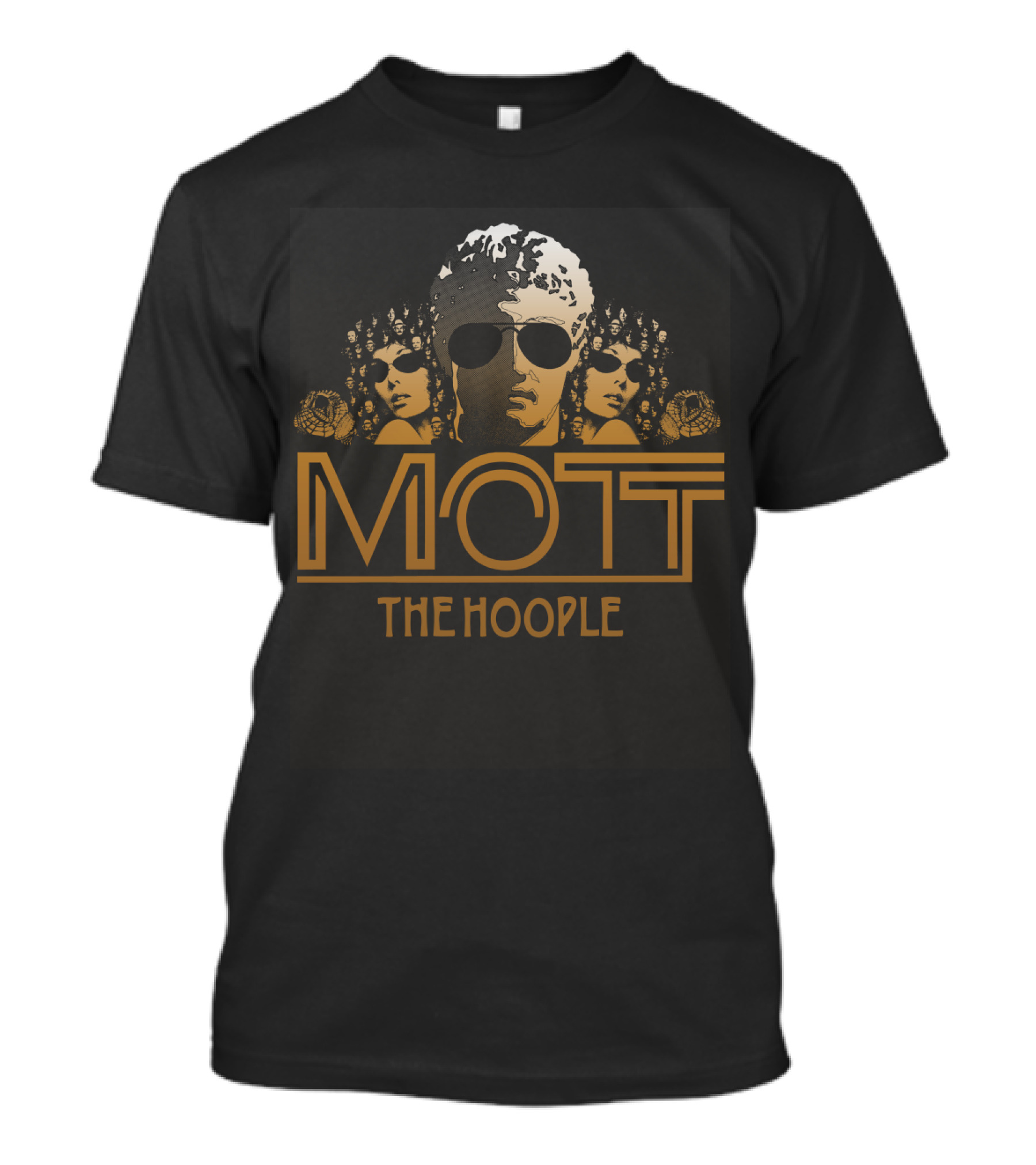 Mott The Hoople Vintage Sunglasses Trio T-Shirt