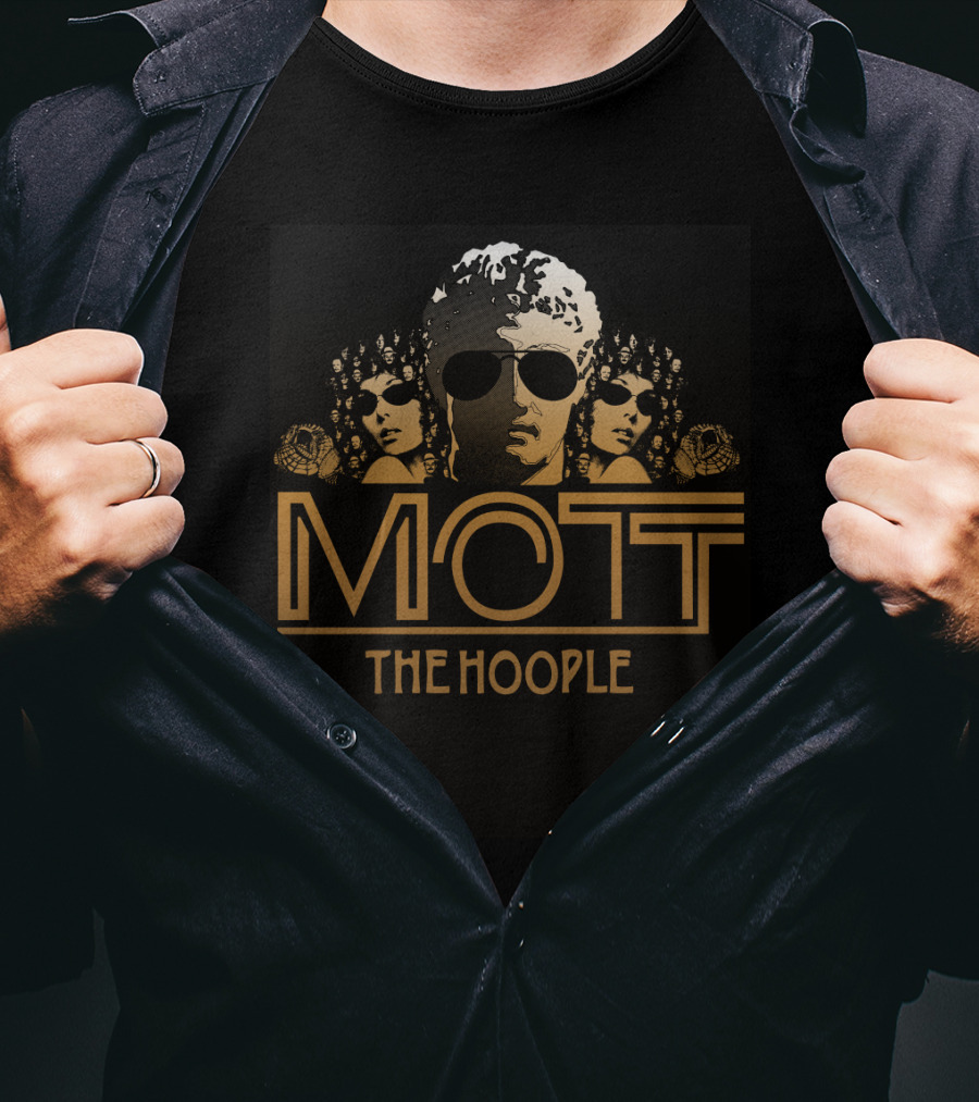 Mott The Hoople Vintage Sunglasses Trio T-Shirt