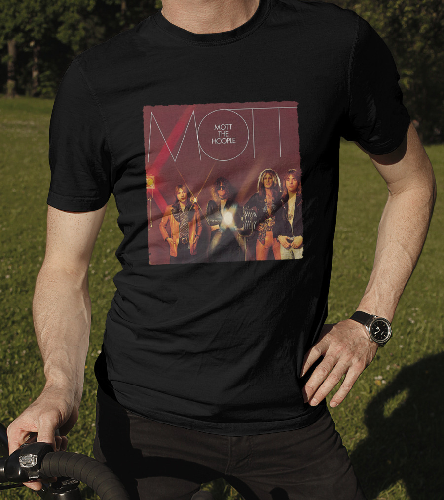 Mott The Hoople Band Album Cover Image From Mth T-Shirt
