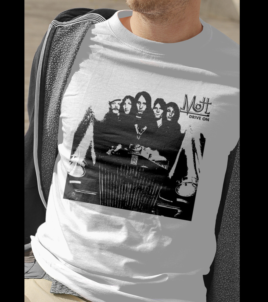 Mott Drive On Band With Rolls-Royce Front T-Shirt