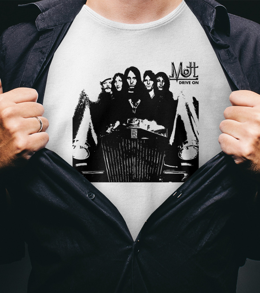 Mott Drive On Band With Rolls-Royce Front T-Shirt