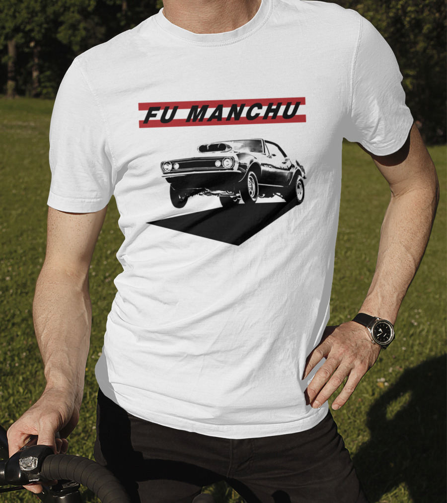 Fu Manchu Muscle Car Racing Classic T-Shirt
