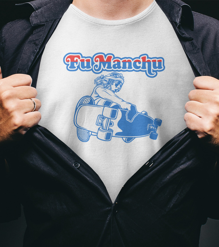 Fu Manchu Skateboarding T-Shirt