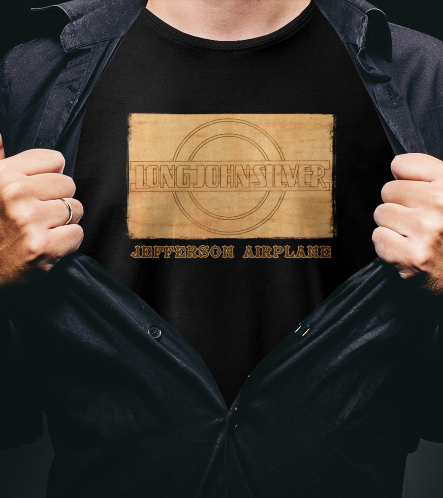 Long John Silver Jefferson Airplane T-Shirt
