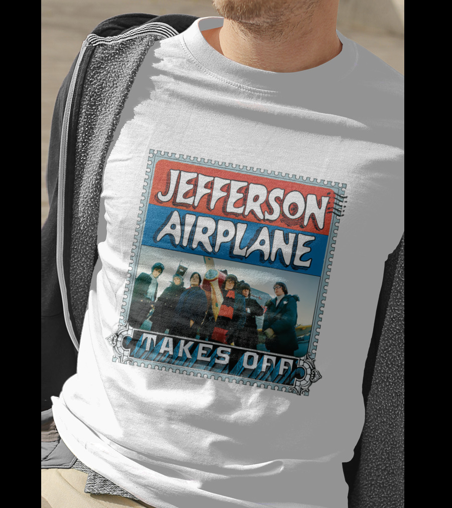 Jefferson Airplane Takes Off T-Shirt