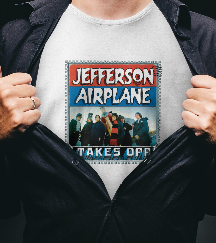 Jefferson Airplane Takes Off T-Shirt