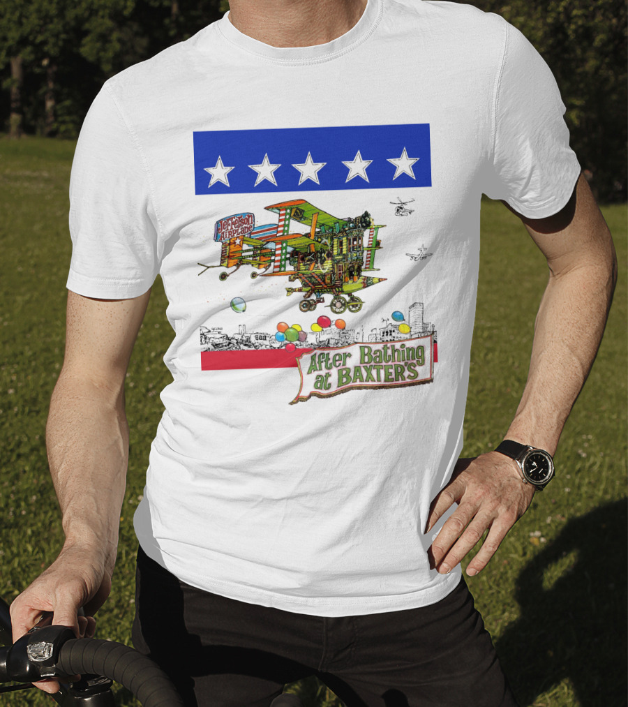 Jefferson Airplane After Bathing At Baxter's Vintage Artwork T-Shirt