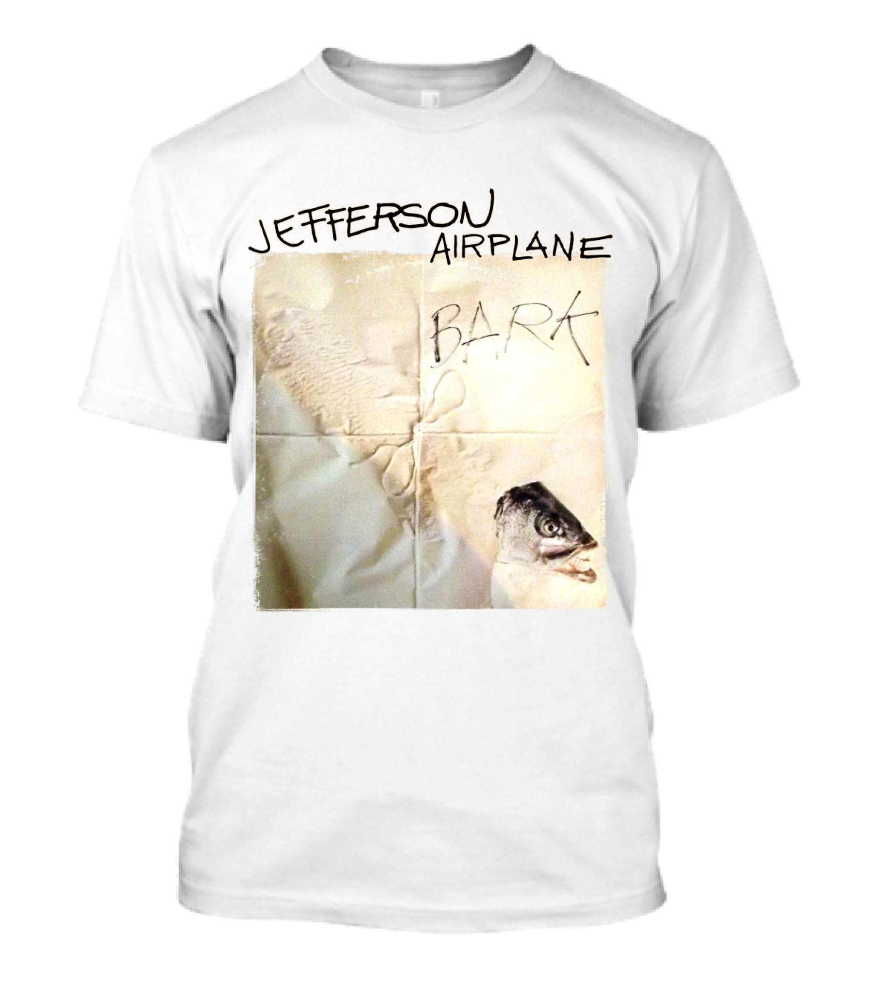 Jefferson Airplane Bark Fish Cover T-Shirt
