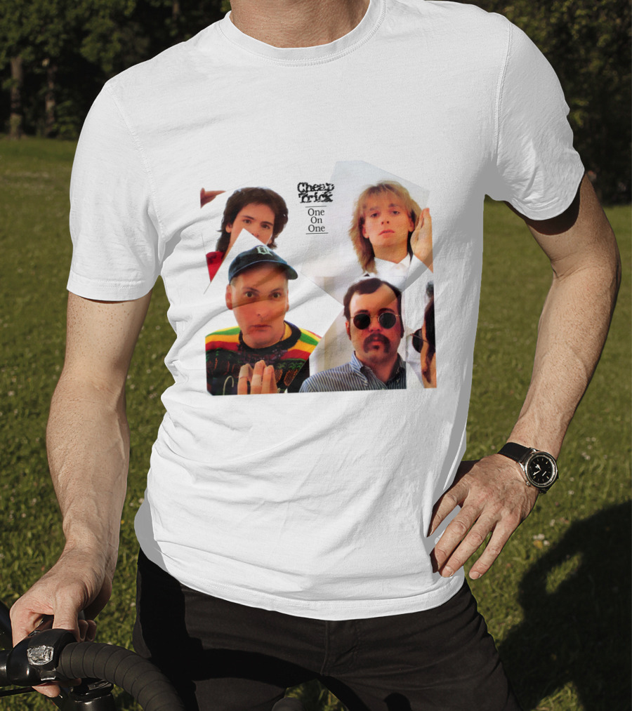 Cheap Trick One On One Album Cover T-Shirt