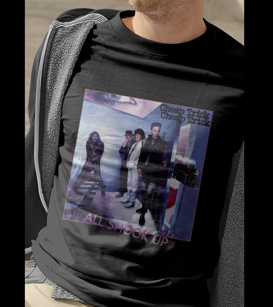Cheap Trick All Shook Up Album Cover T-Shirt