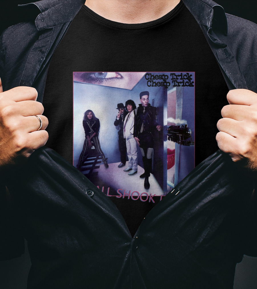 Cheap Trick All Shook Up Album Cover T-Shirt