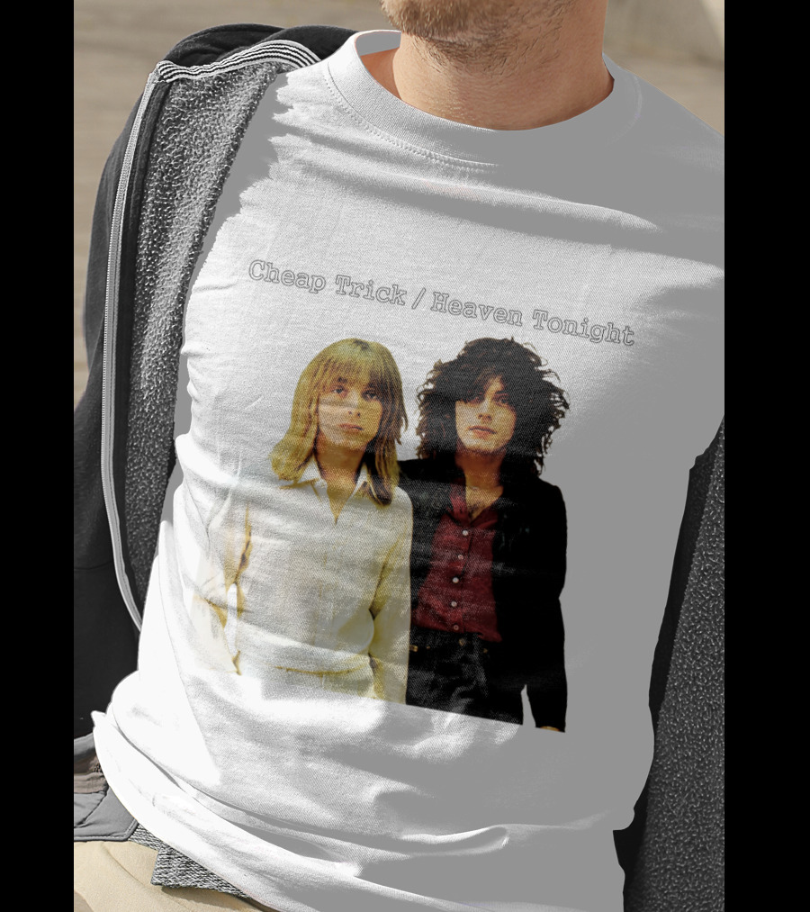 Cheap Trick Heaven Tonight Album Cover 1978 T-Shirt