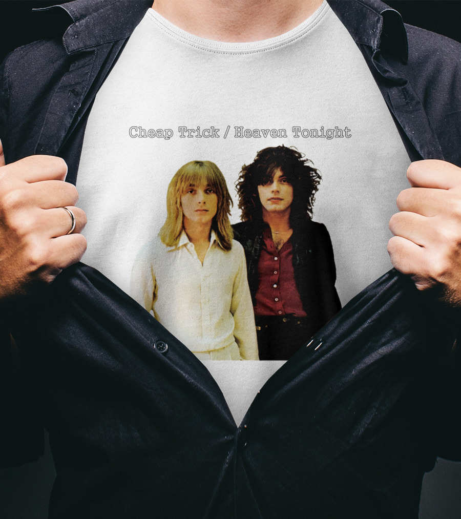 Cheap Trick Heaven Tonight Album Cover 1978 T-Shirt