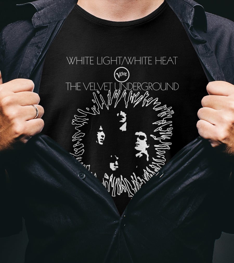 White Light White Heat The Velvet Underground Verve T-Shirt