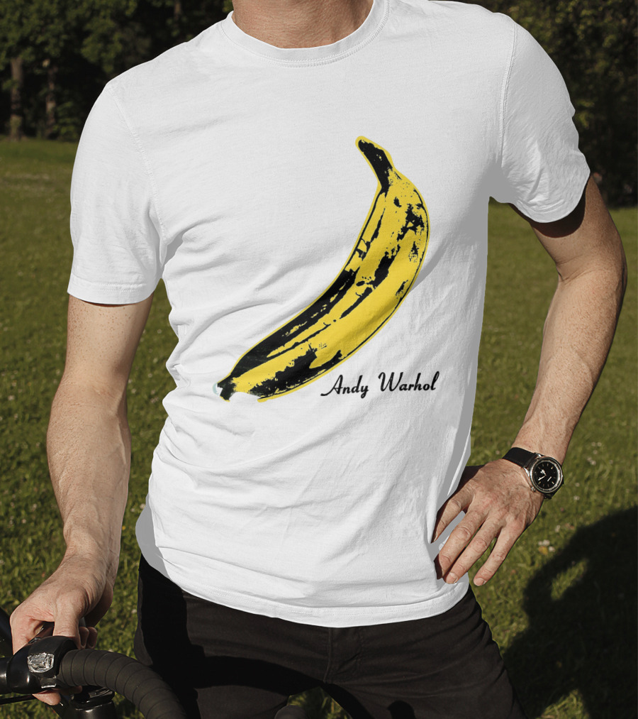 Andy Warhol Banana Art Tvu T-Shirt