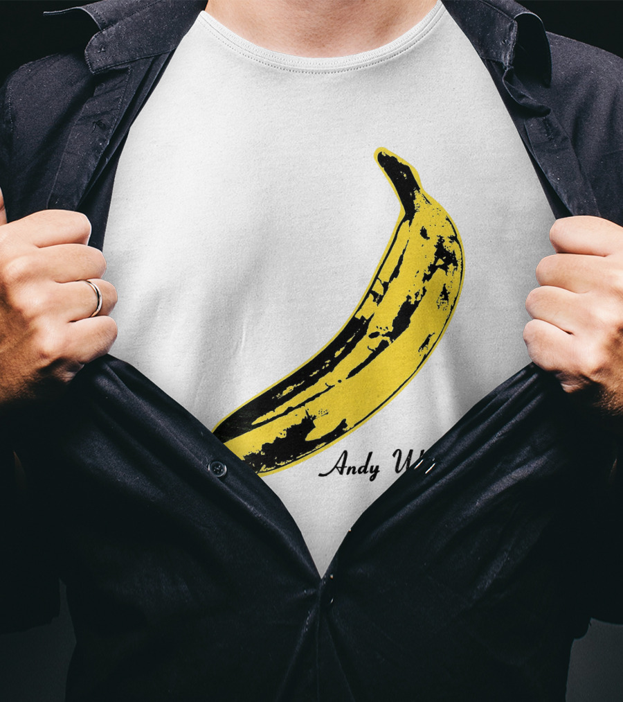 Andy Warhol Banana Art Tvu T-Shirt