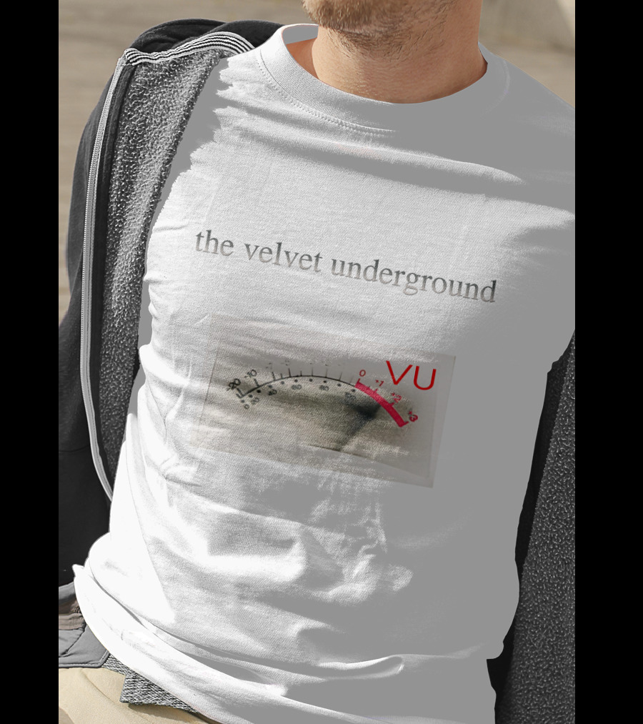 The Velvet Underground Vu Meter Iconic Album Artwork T-Shirt