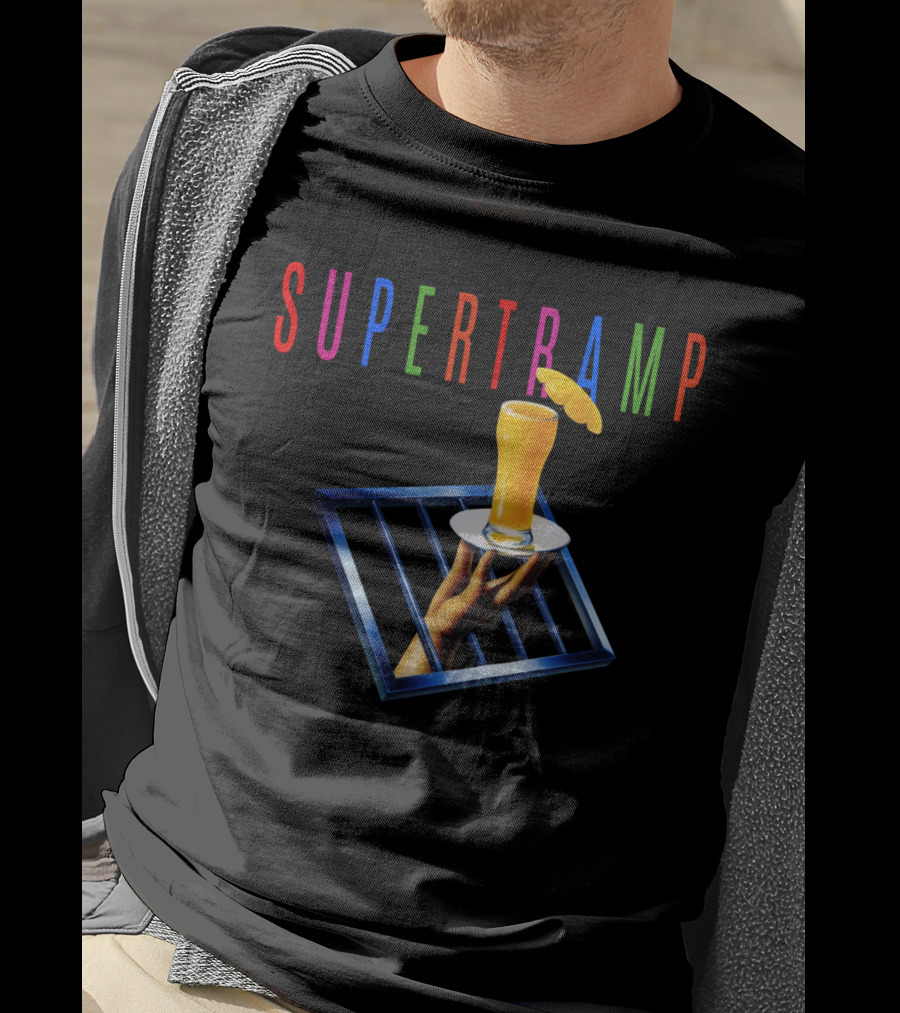 Supertramp Breakfast In America Album Artwork T-Shirt