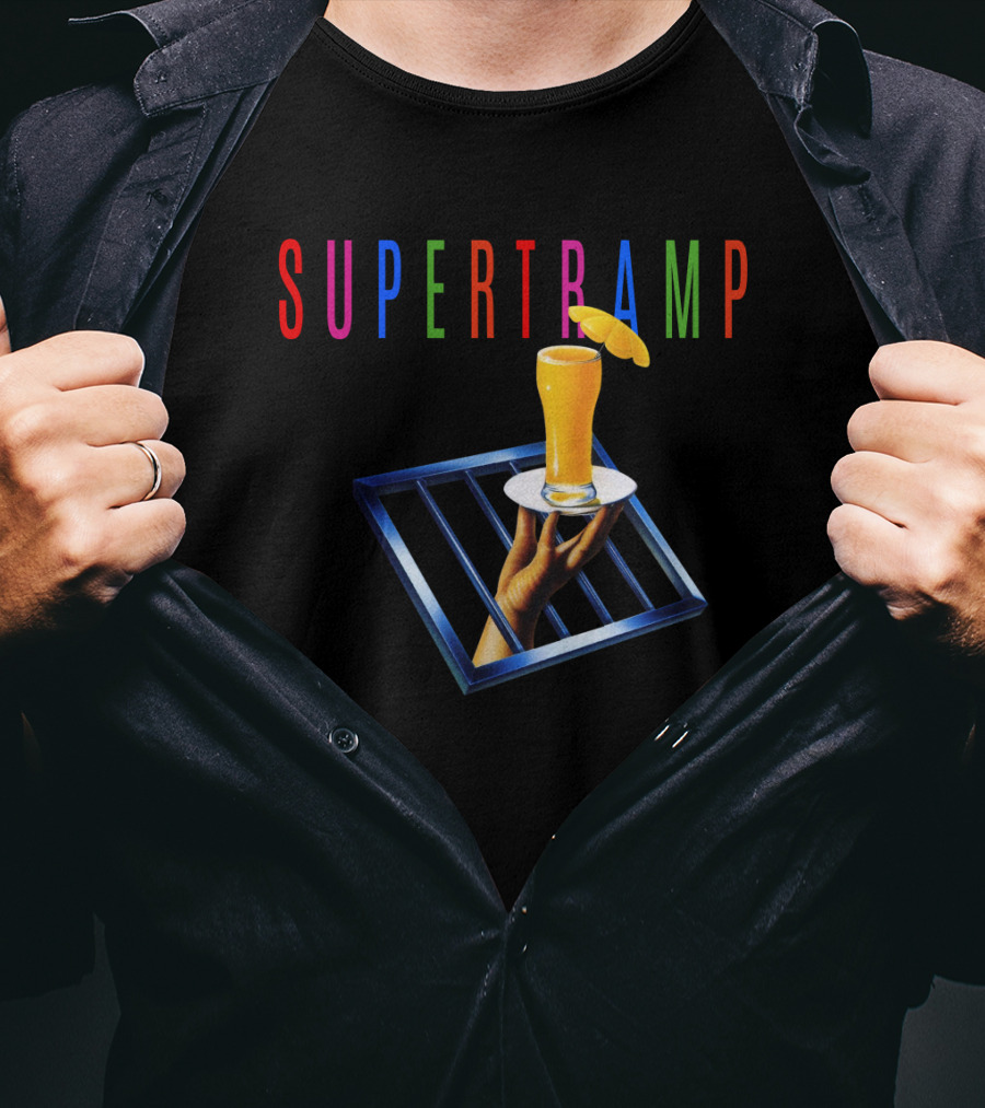 Supertramp Breakfast In America Album Artwork T-Shirt