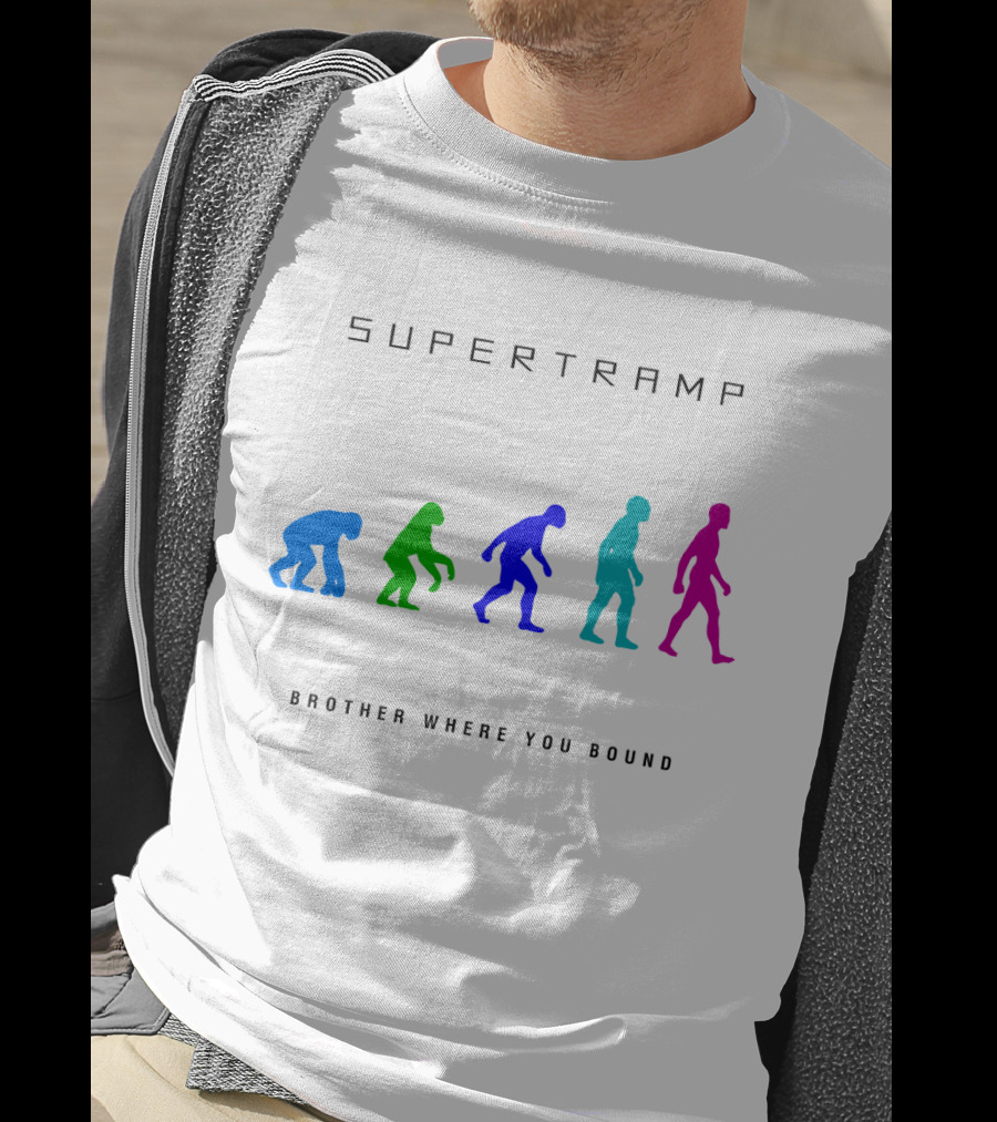 Supertramp Brother Where You Bound Evolution Sequence T-Shirt