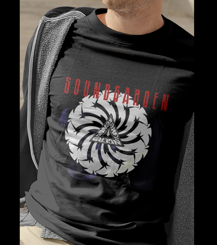 Soundgarden Badmotorfinger Spiral T-Shirt