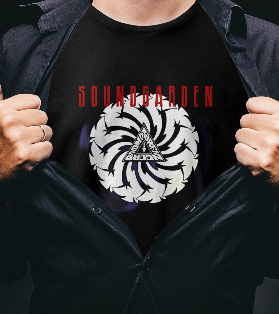 Soundgarden Badmotorfinger Spiral T-Shirt