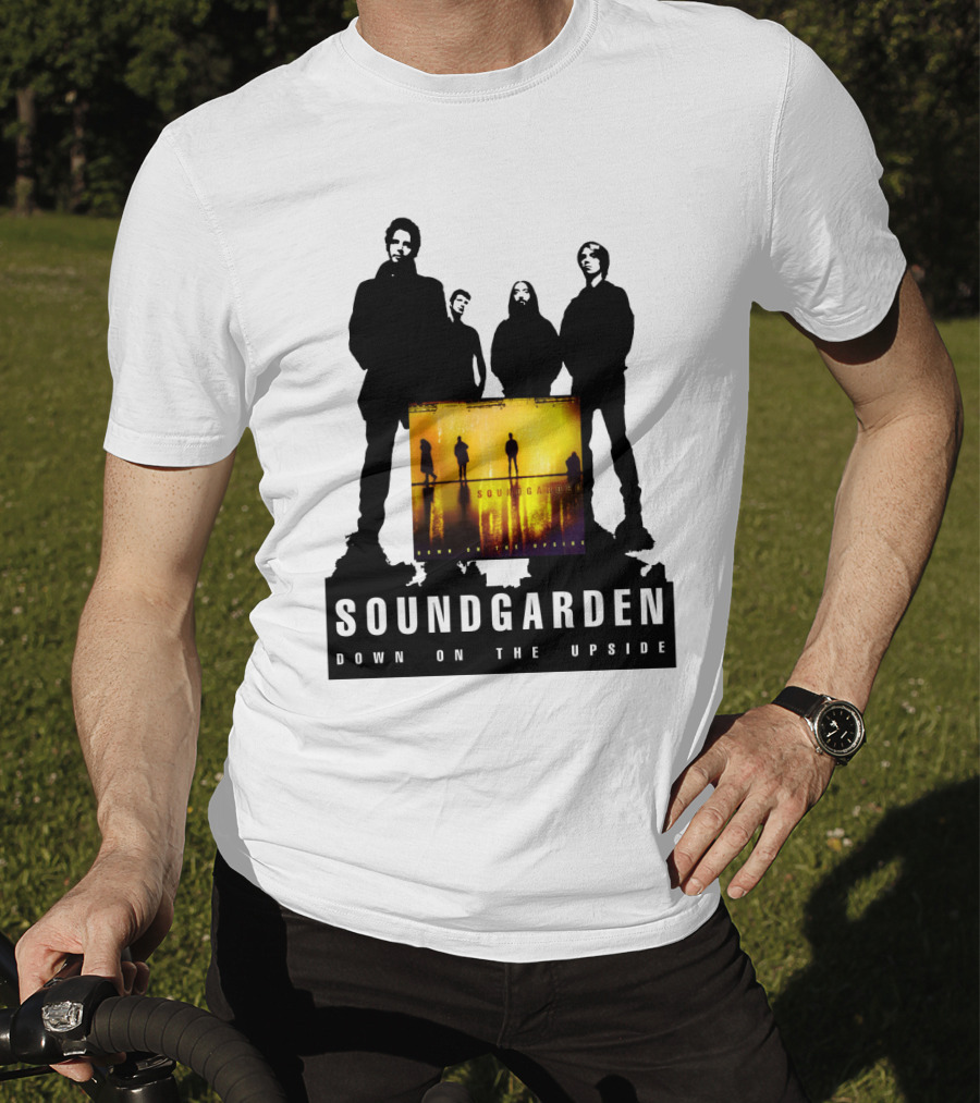 Soundgarden Down On The Upside Album Silhouette Artwork T-Shirt