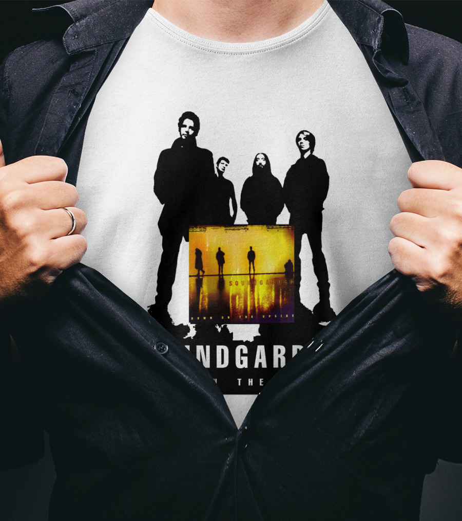 Soundgarden Down On The Upside Album Silhouette Artwork T-Shirt